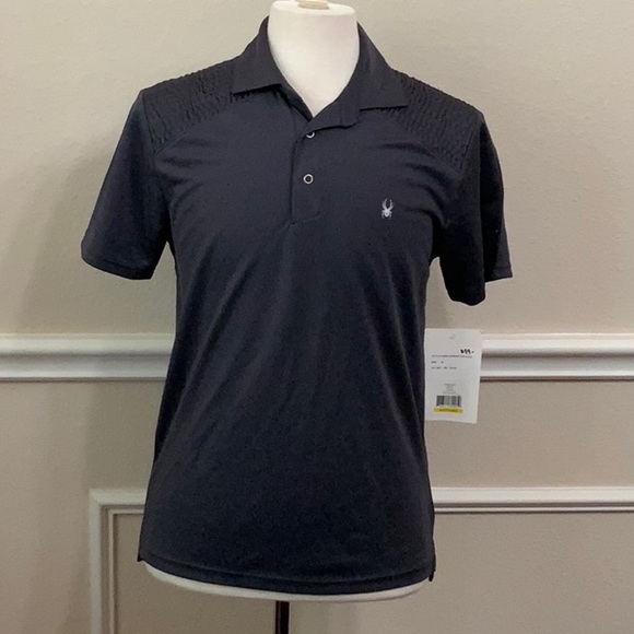 Spyder HARNESS KNIT POLO - Slate Grey - Picture 1 of 13